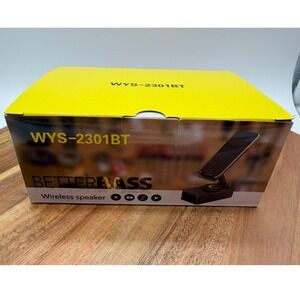 BetterBass Wireless Bluetooth Speaker Phone Stand Wireless Charging   0285-0286